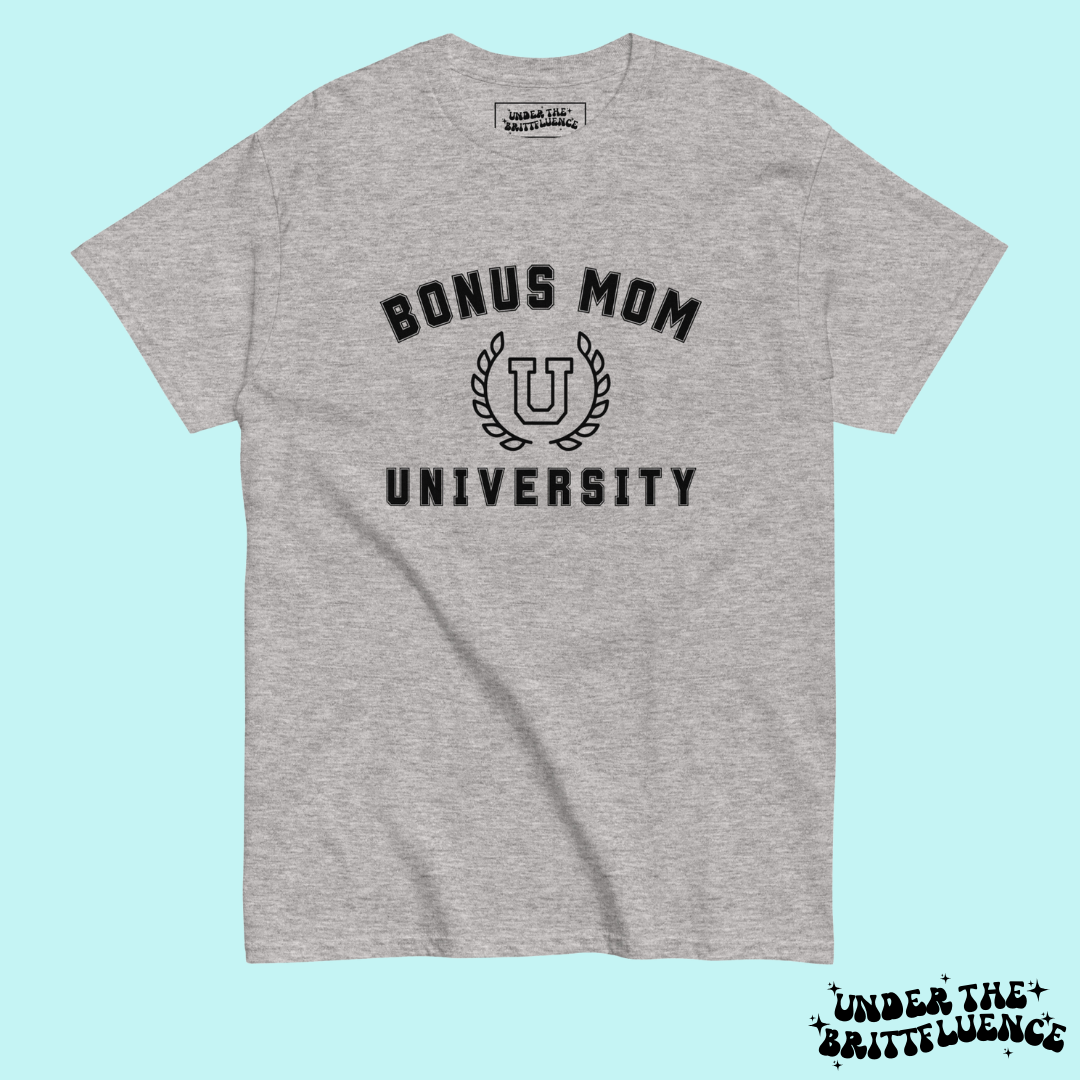 Bonus Mom University Tee