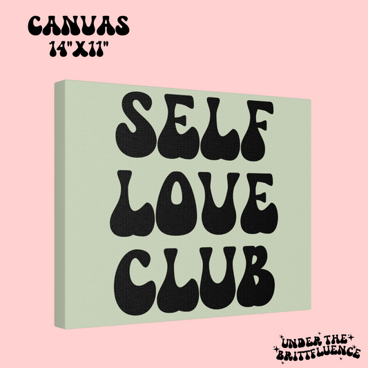 Self Love Club Canvas