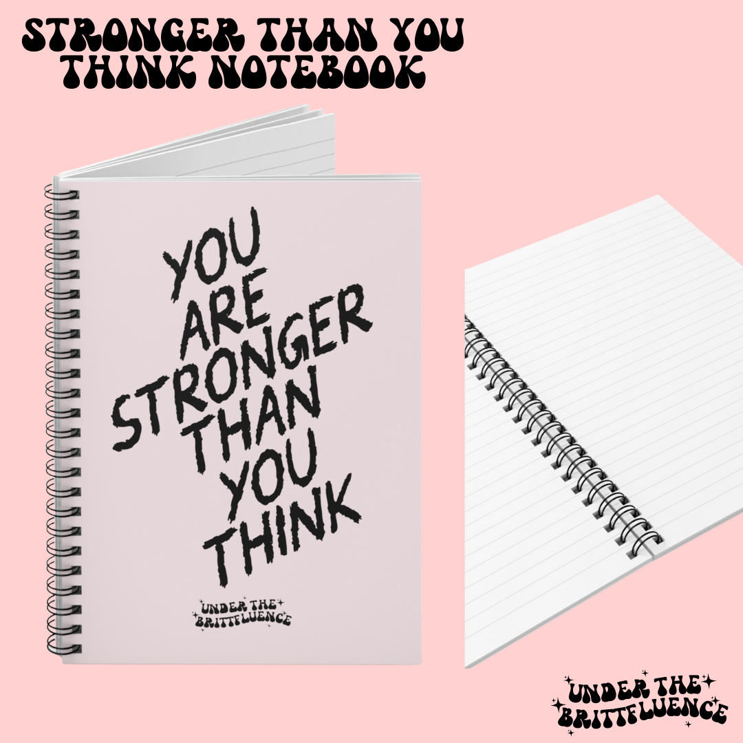Stronger Than You Think Spiral Notebook