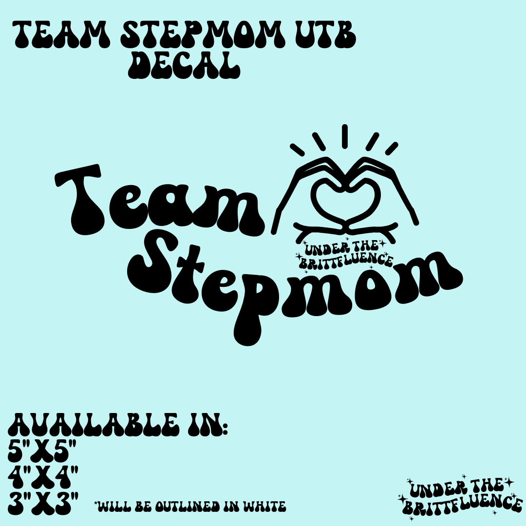Team Stepmom Decal